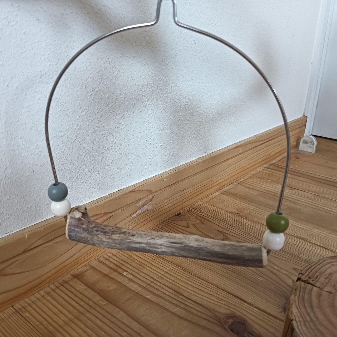 バードアスレチックジム ⑩ 天然木 自然木 流木 インコ おもちゃ