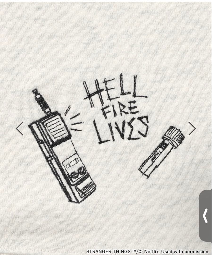 STRANGER THINGS スウェットプルオーバー オートミール Mサイズ