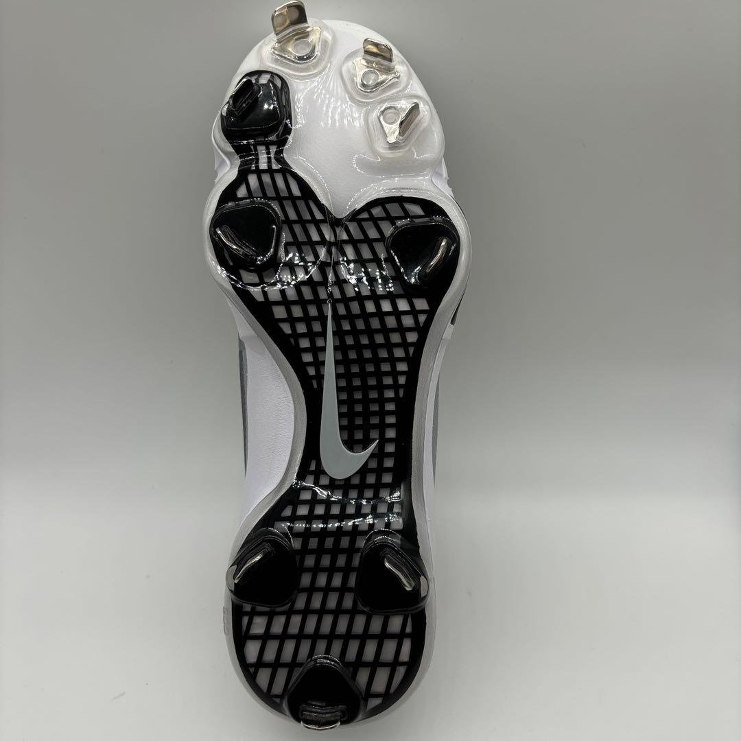 NIKE 野球　スパイク　金具　グレー 28㎝ ローカット 軽量 トラウト