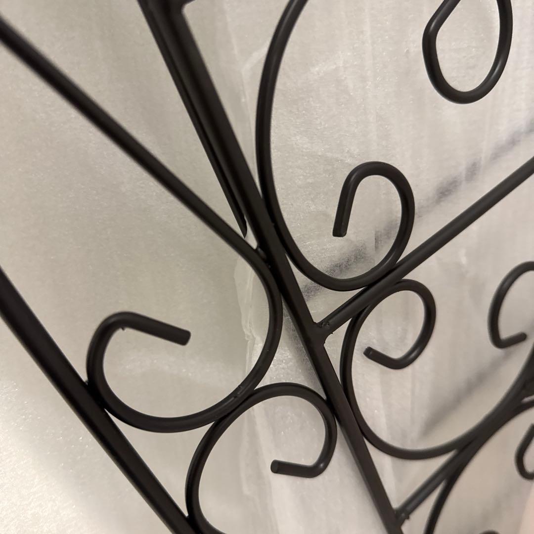 ローズフェンス　アイアンフェンス　ダークブラウン