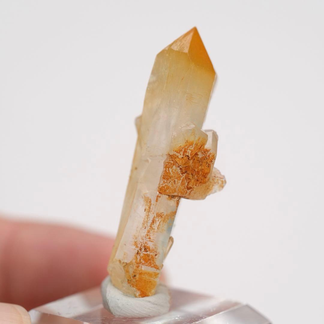 【激レア】マンゴークォーツ　コロンビア産 44×17×10mm