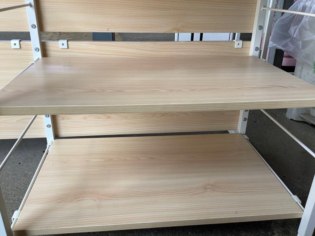 キッチンカウンター マルチラック 棚板取り外し可能