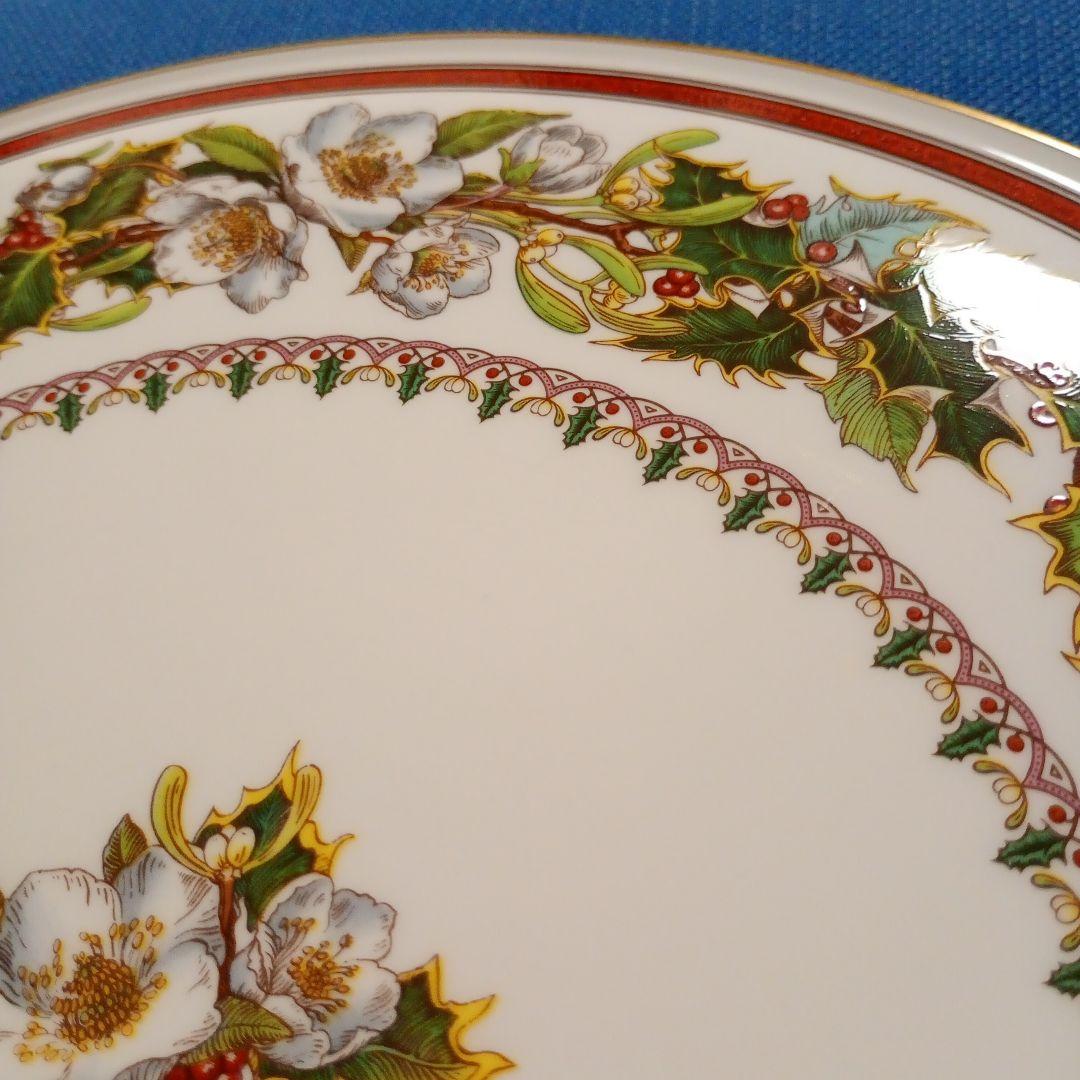 スポード　クリスマスローズ　ガトープレート　28cm　新品未使用