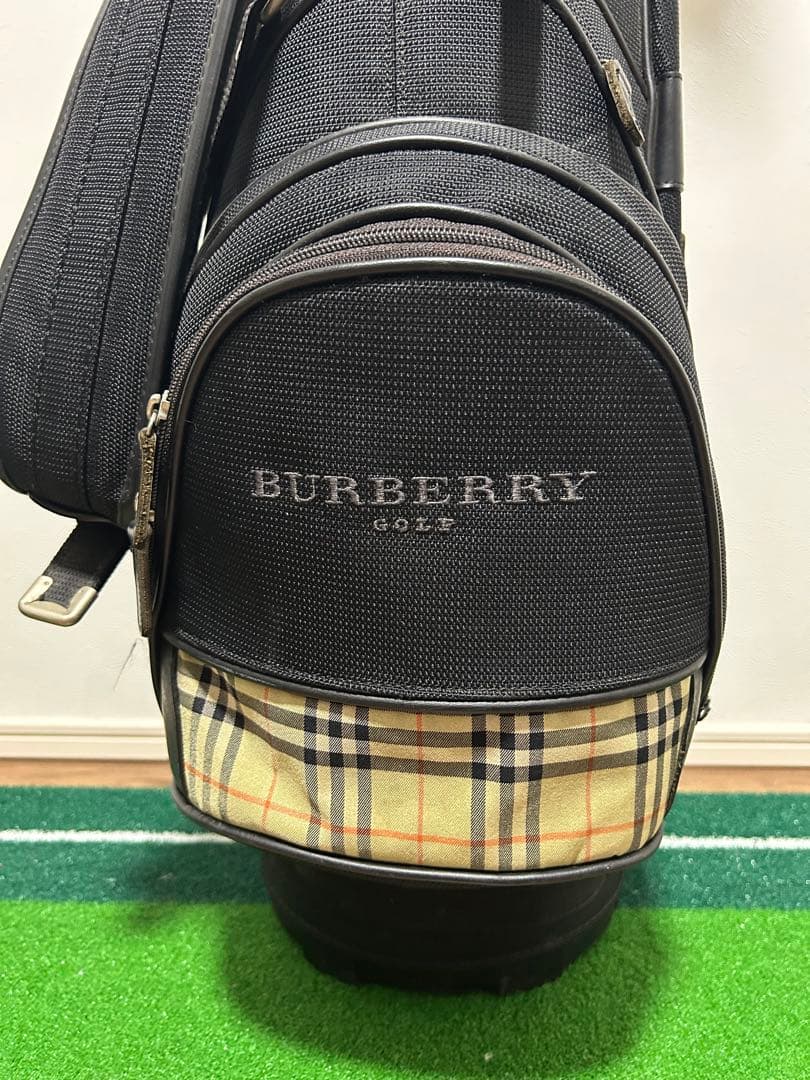 【大人気】ゴルフクラブセット　希少バーバリーキャディバッグ　大手メーカークラブ
