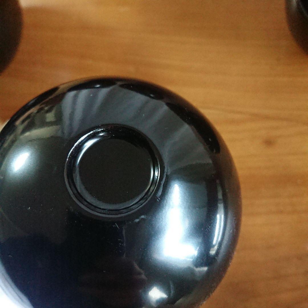 未使用 ミニマム 漆器 応量椀 応量器 お椀 入れ子 コムサデモード シック