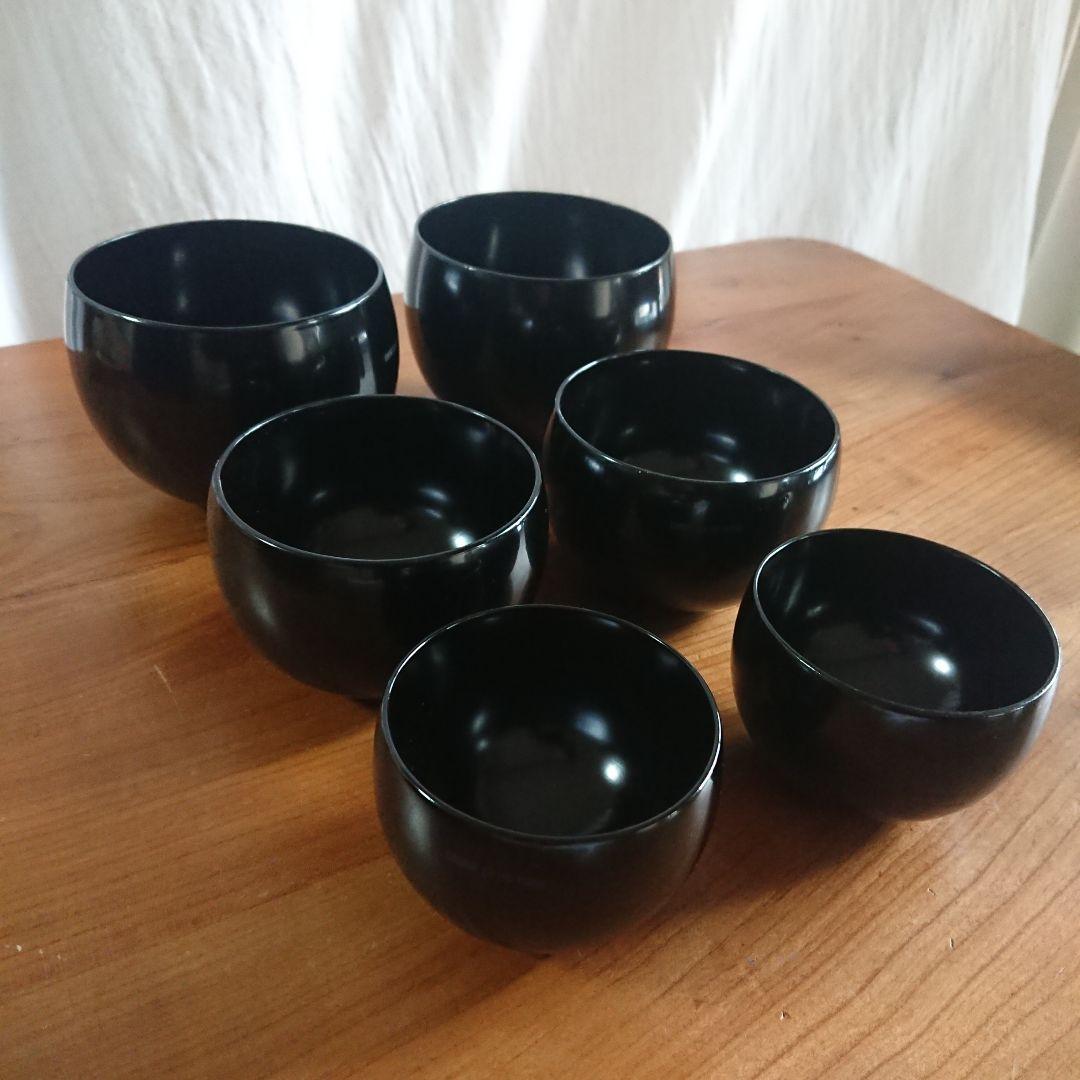 未使用 ミニマム 漆器 応量椀 応量器 お椀 入れ子 コムサデモード シック