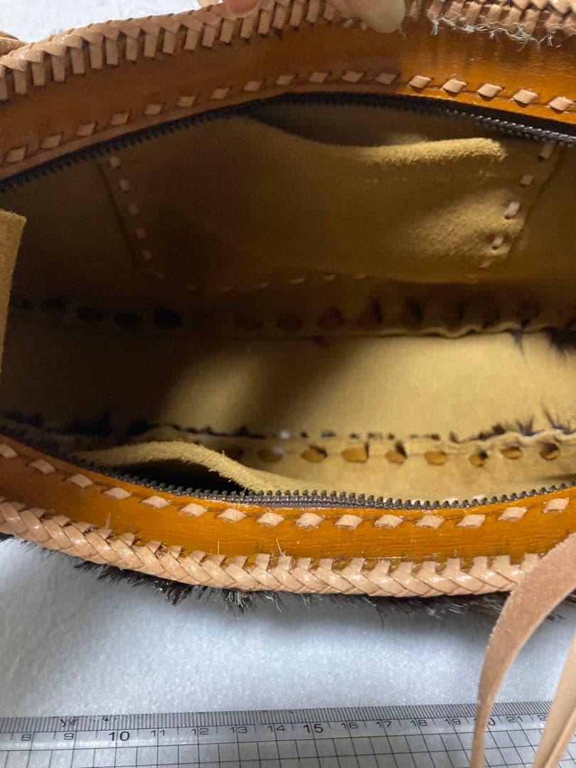 j*o様 売り尽くし！ハラコ ショルダーバッグ 本革使用