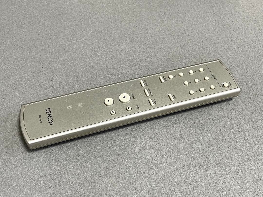 DENON デノン FM/AMステレオチューナー TU-1500AE リモコン付