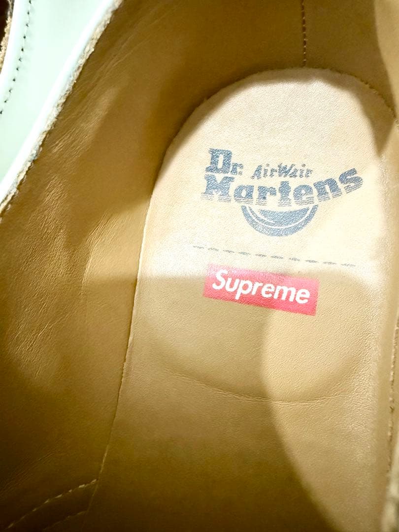 極美品⭐︎Supreme⭐︎Dr.Martens⭐︎Spiderweb⭐︎3-Eye 白