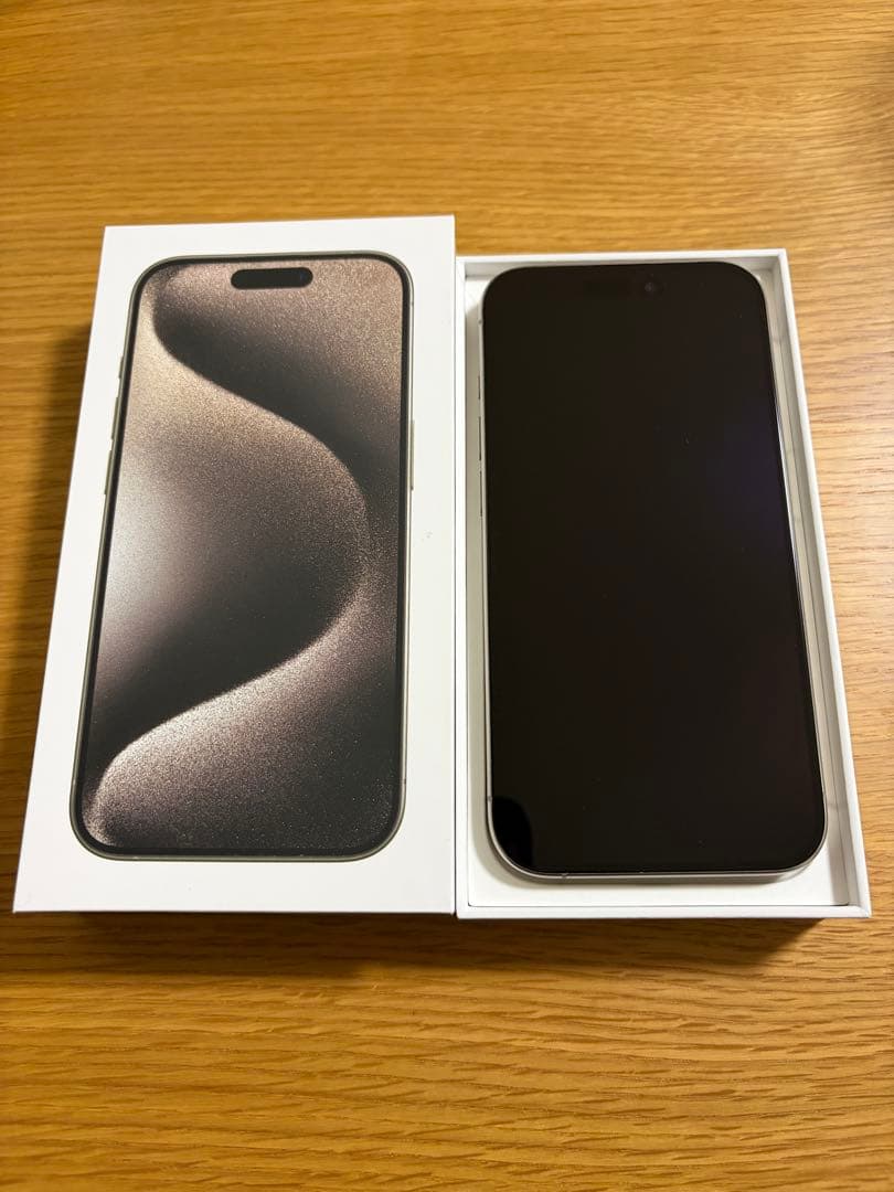 【機能不良有り】iPhone15Pro 128GB