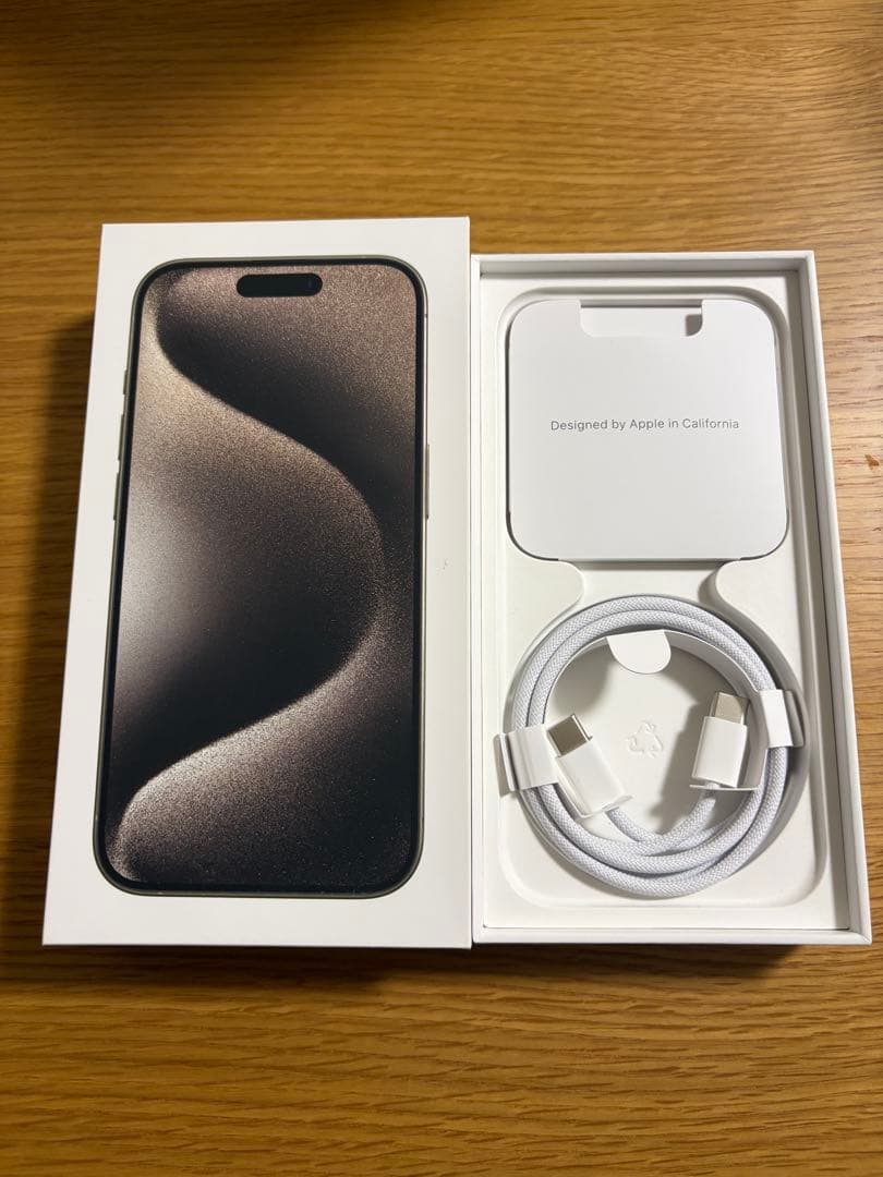 【機能不良有り】iPhone15Pro 128GB