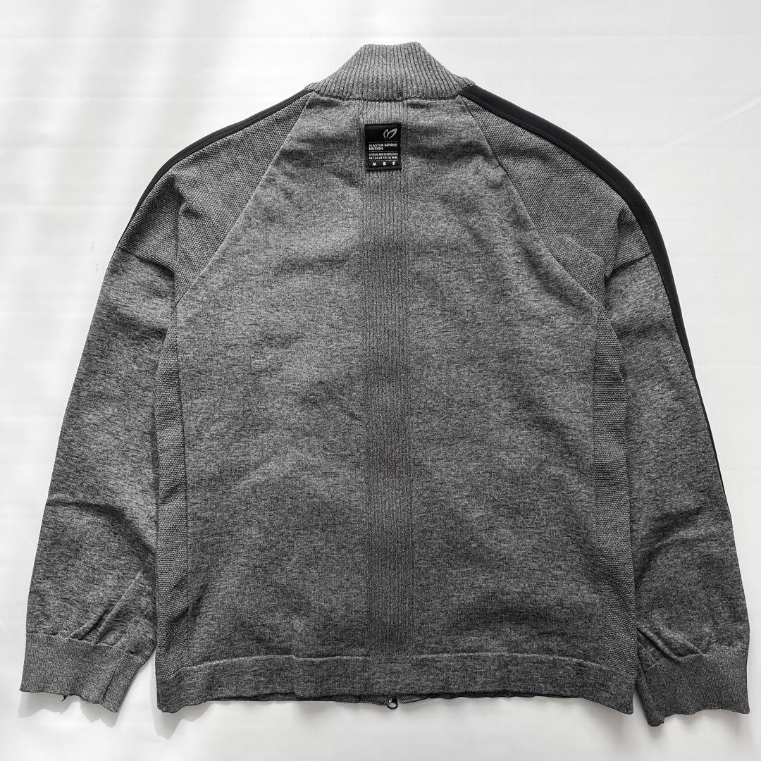 パーリーゲイツ　マスターバニー　セットアップ　サイドロゴ　メンズ　ゴルフ　グレー