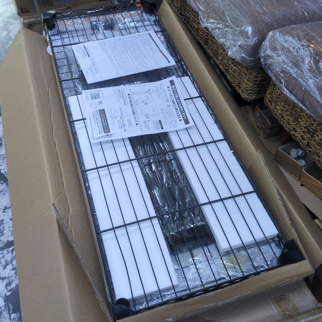 ハンマートーン塗装　TV台　ローボード　メタルラック　スチールラック