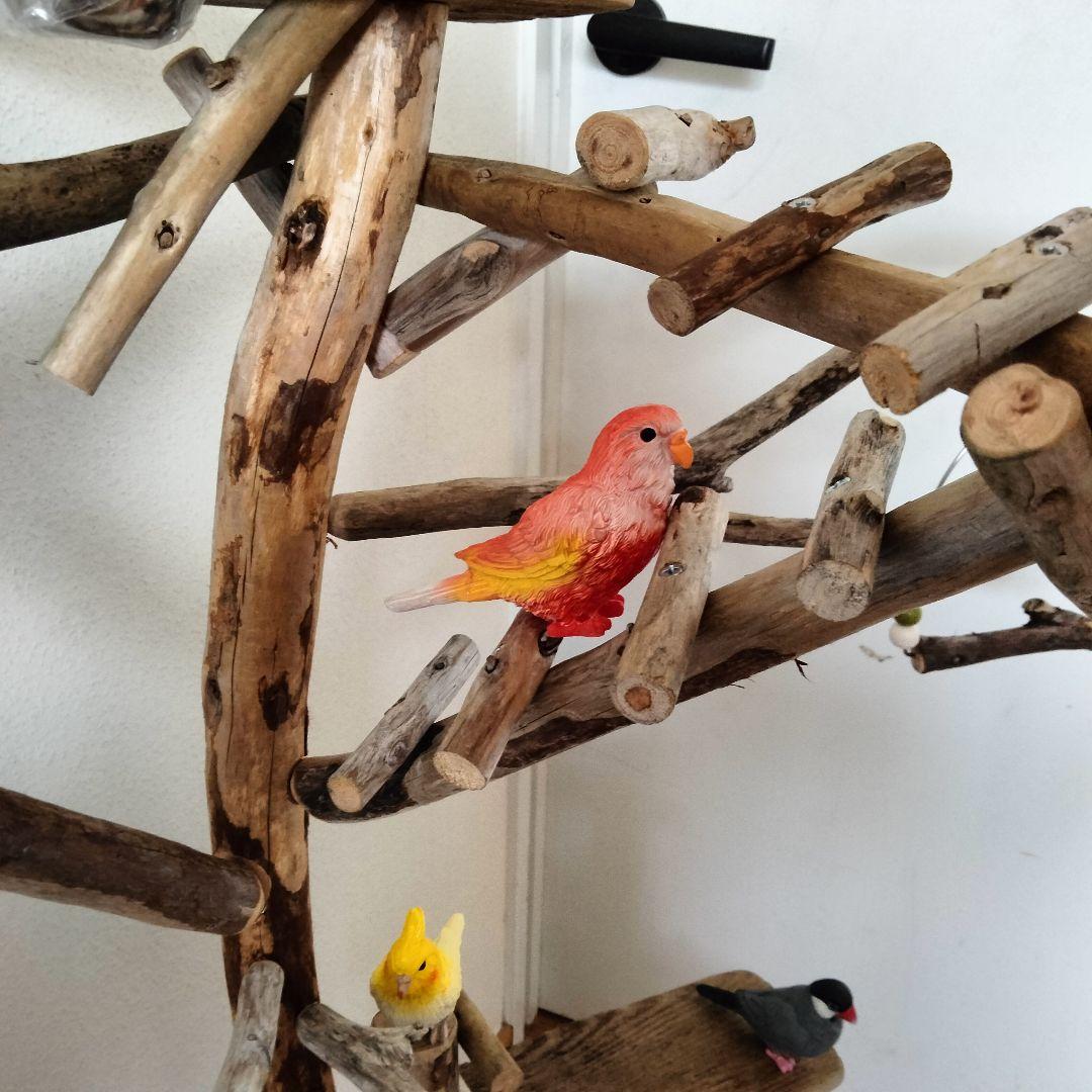 バードアスレチックジム㊻ 天然木 自然木 流木 止まり木 インコ