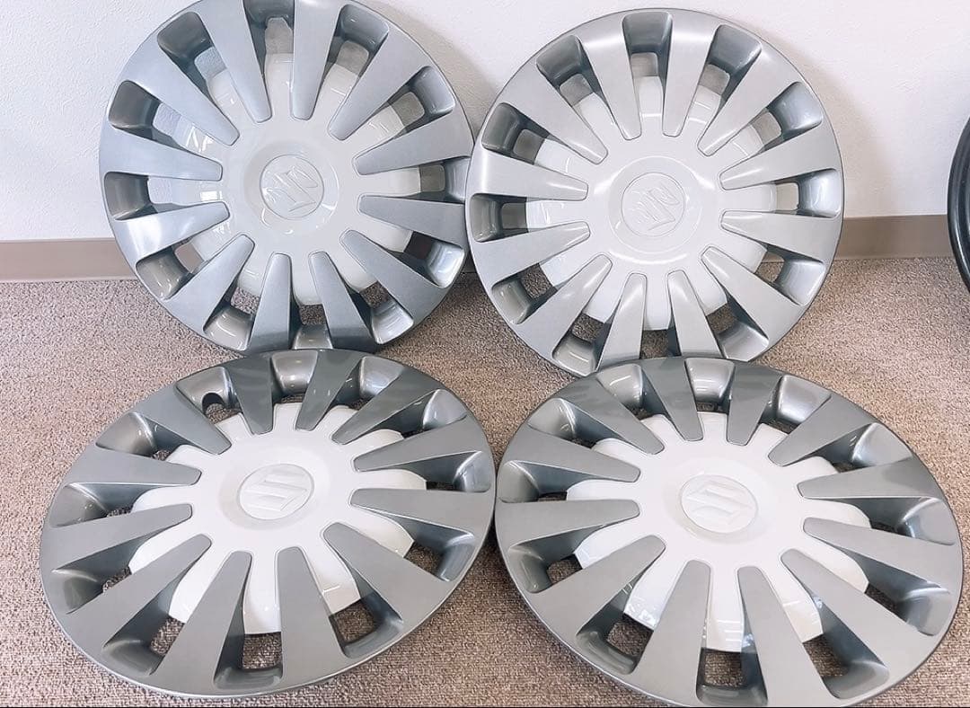 ワゴンRスマイル14インチ シルバー ホイールカバー 4枚セット