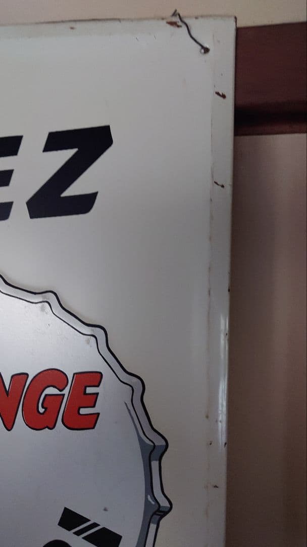 チ*ス様 オレンジ マイアミ ソーダ オリジナル 大型メタルボード