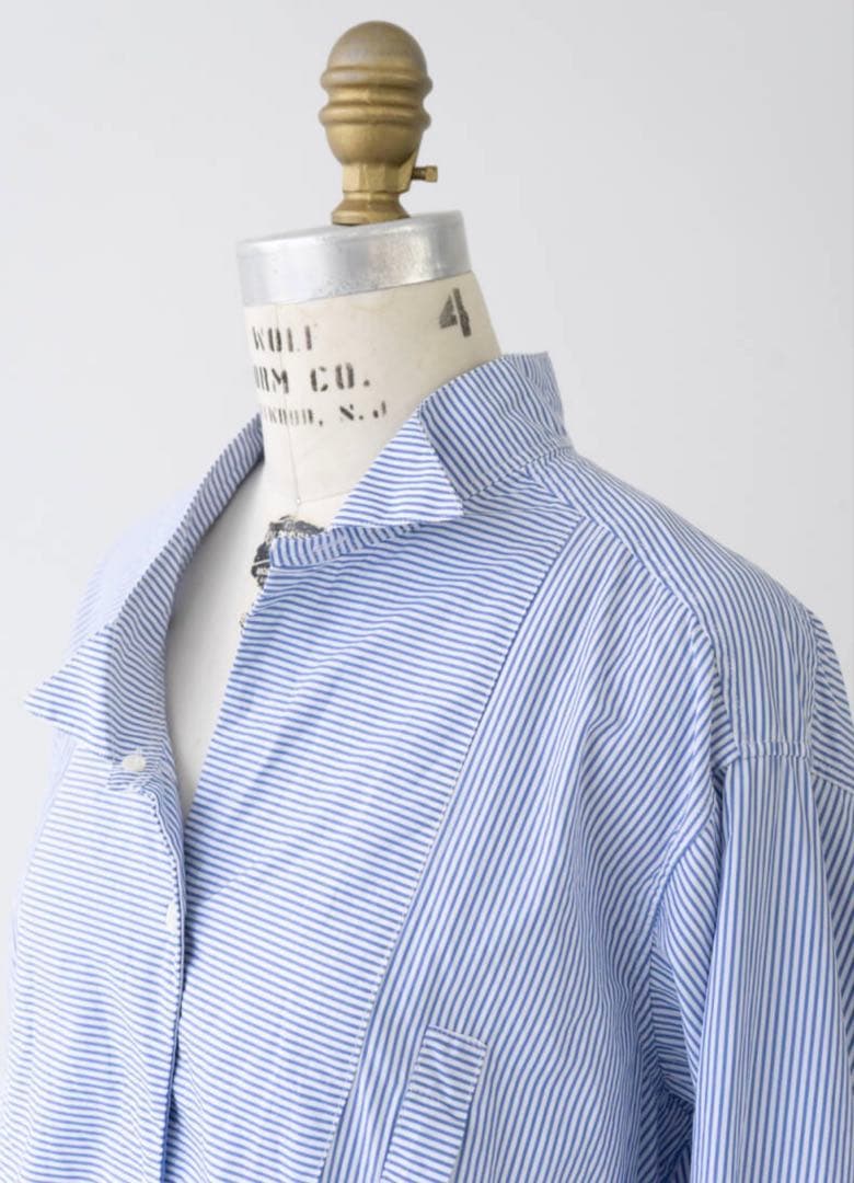 LOEWE ロエベ ストライプ シャツ ワンピース 　 XS　オーバーサイズ