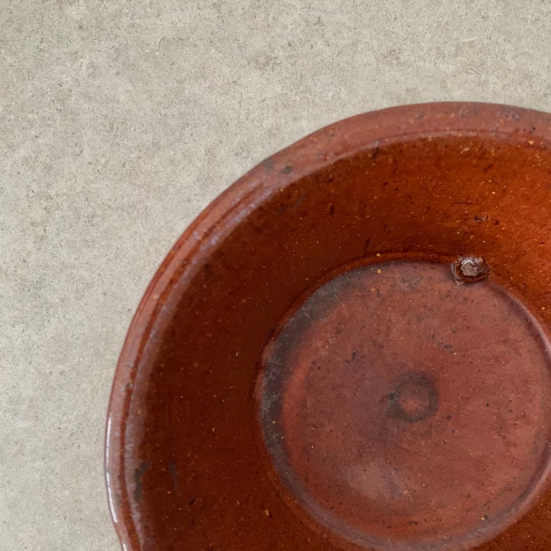 【値下げ】レッドウェア ヴィンテージボウル 古道具