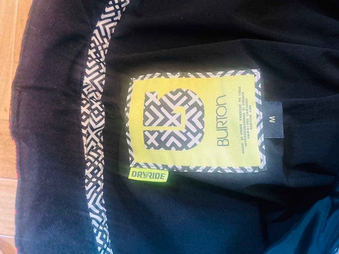 匿名配送BURTONバートン　 DRYRIDE スノーボードウェア パンツ　M