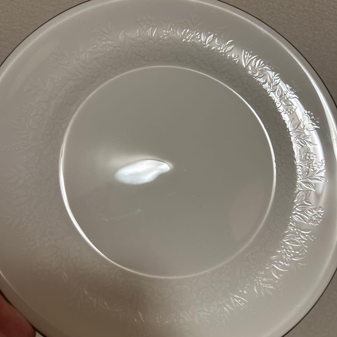 ウェッジウッド　シルバーアーミン　デザートプレート　20.5cm