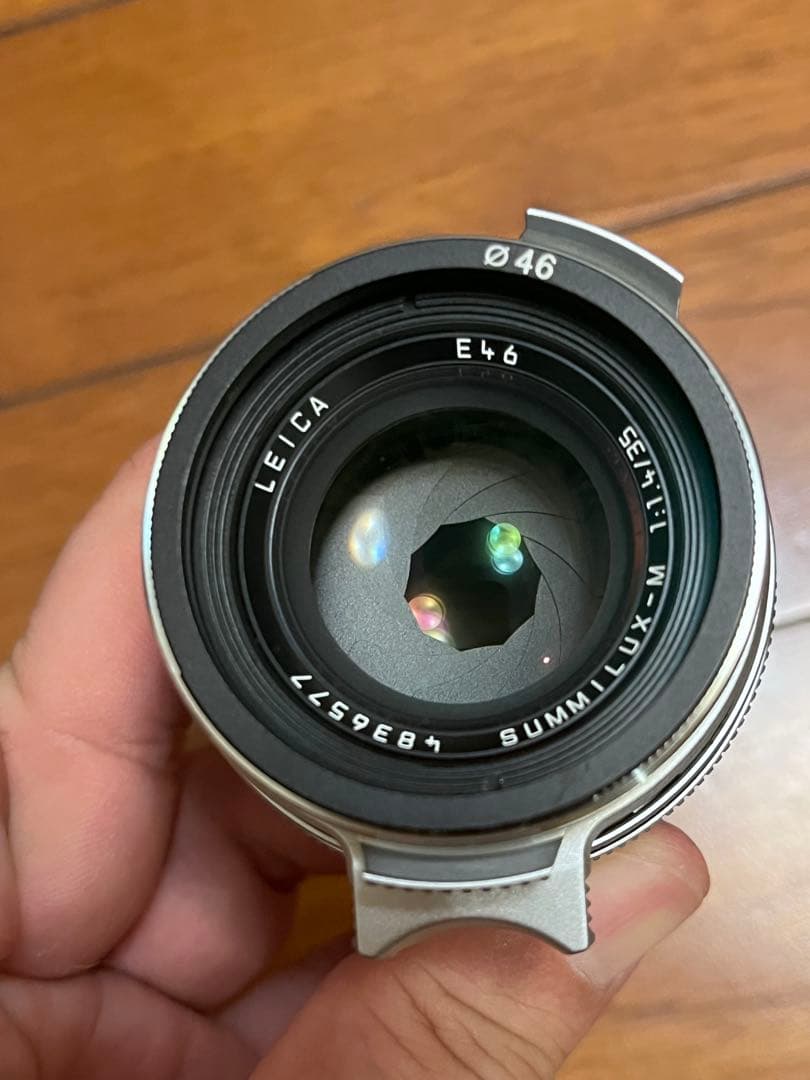 LEICA SUMMILUX35mm f1.4 スチールリム復刻　新品同様