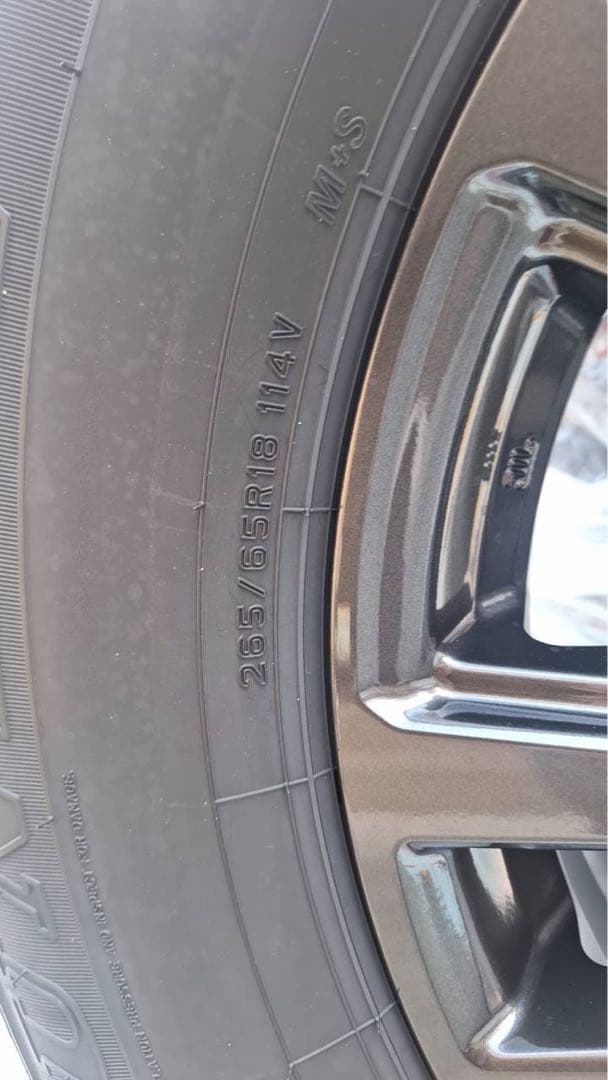 LOVE♡ ランクル250 新車取り未使用 18インチホイールタイヤセット