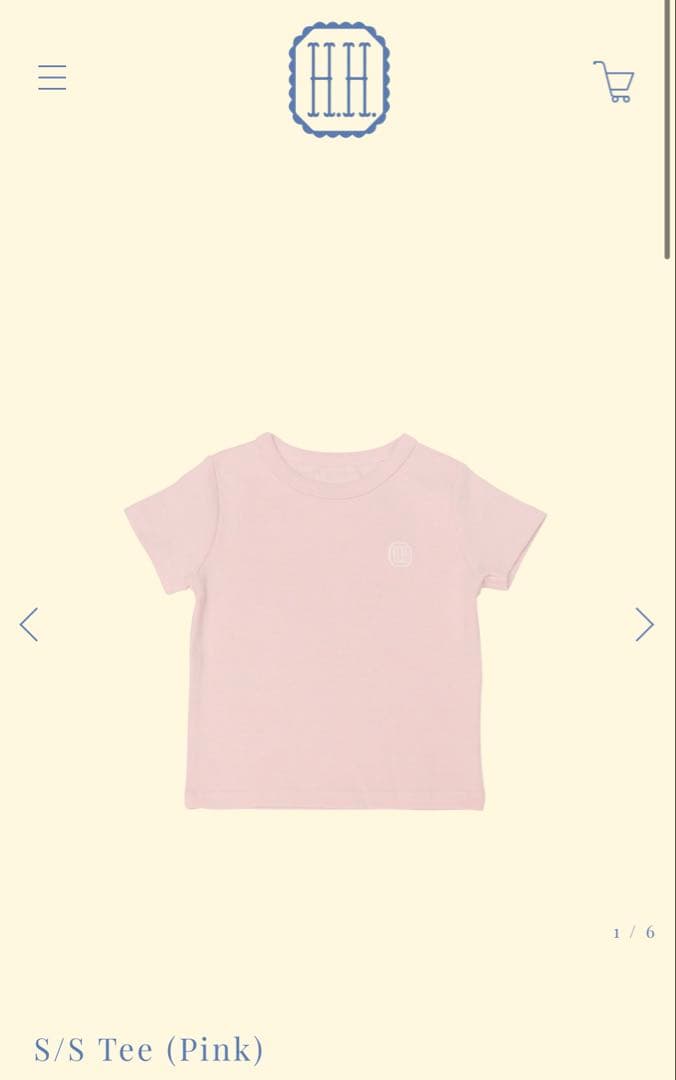 トップス house on the hill S/S Tee (Pink) 80