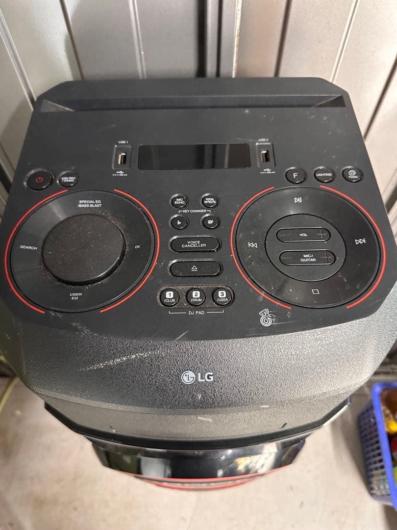 LG XBOOM DJスタイル　ワイヤレススピーカー　ON9