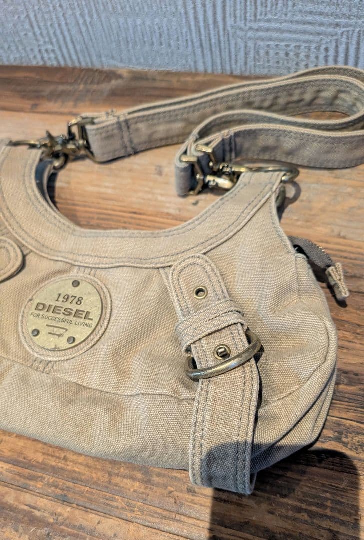 DIESEL Archive shoulder bag Y2K 三日月