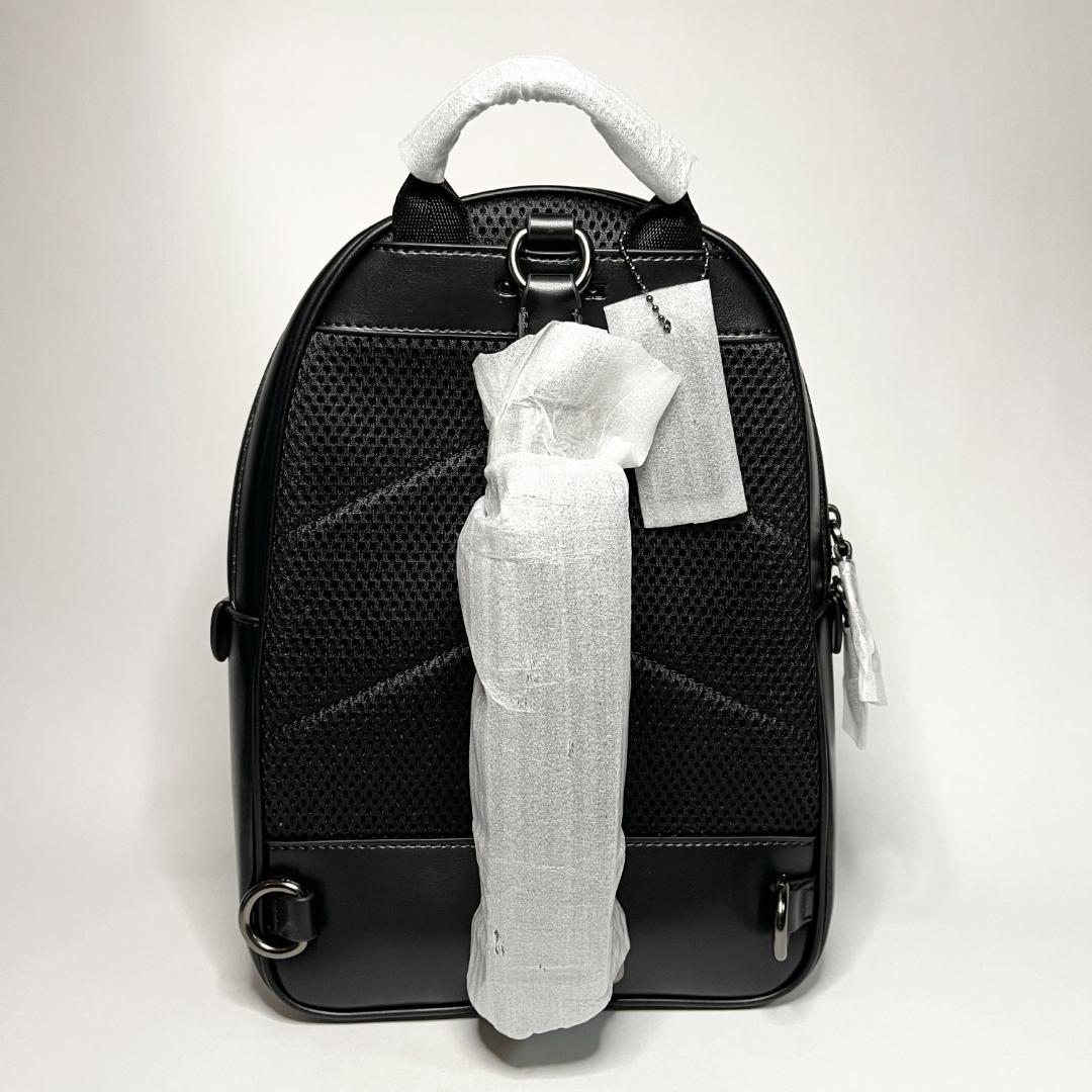 【新品未使用】COACH コーチ チャーター パック・シグネチャー ボディバッグ