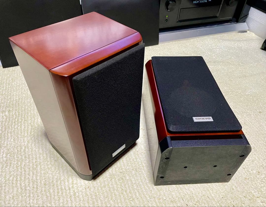 【美品】ONKYO D-508M スピーカー ペア【ケーブル付き】