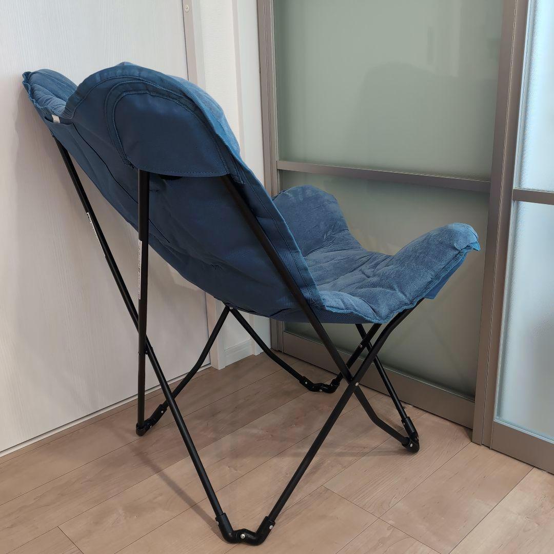 M*o様 新品ニトリ洗える＆はっ水 バタフライチェア オットマン スツール 2点