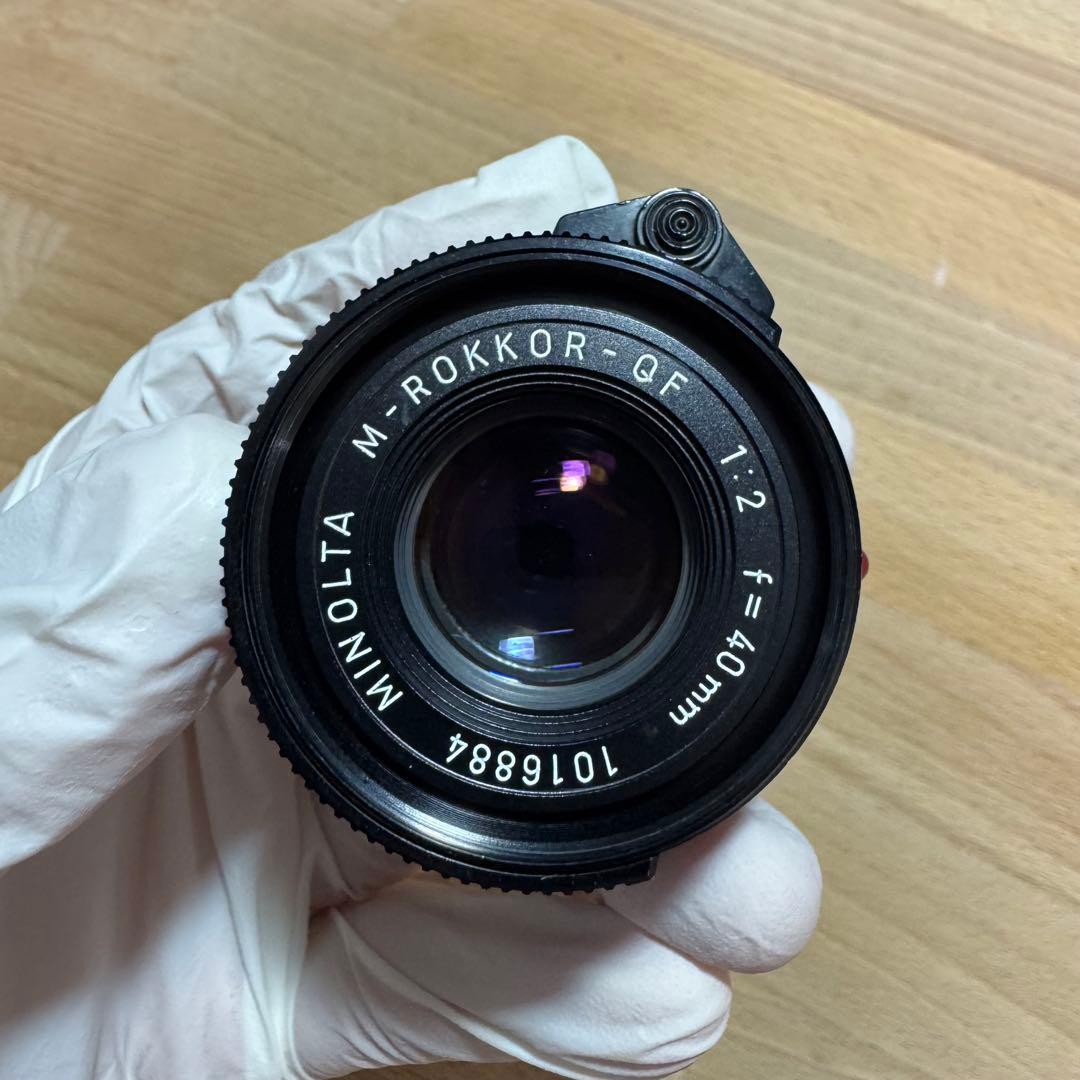 Minolta M-ROKKOR 40mm F2 ミノルタ
