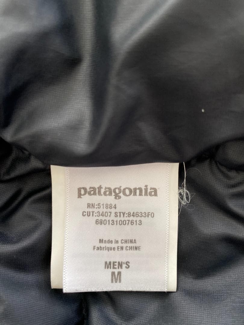 patagonia メンズ ダウンベスト　Mサイズ