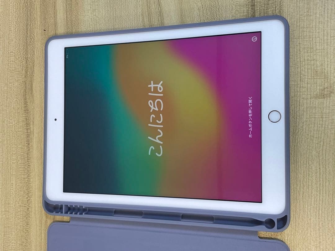 Apple iPad 第6 32GBローズゴールド 本体 カバー付き