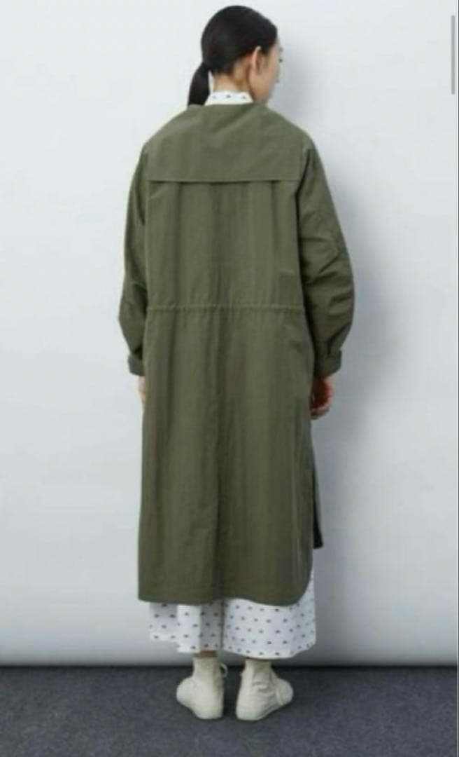 定価4.2万円 未使用LOISIR コットンナイロン タイプライターモッズコート