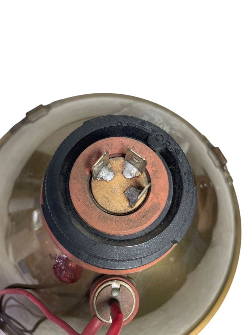 希少 当時物 マーシャル 180φ ヘッドライト MARCHAL ②