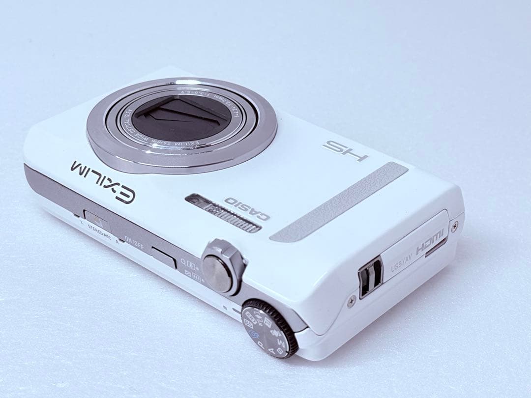 CASIO EXILIM EX-ZR510 ホワイト 動作確認済 コンデジ 人気