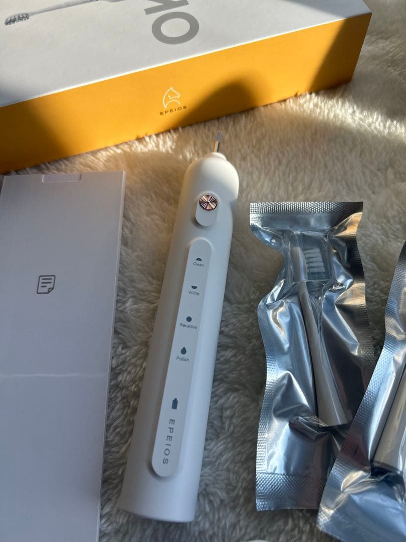 EPEIOS Okare! PRO 電動歯ブラシ ホワイト4本セット