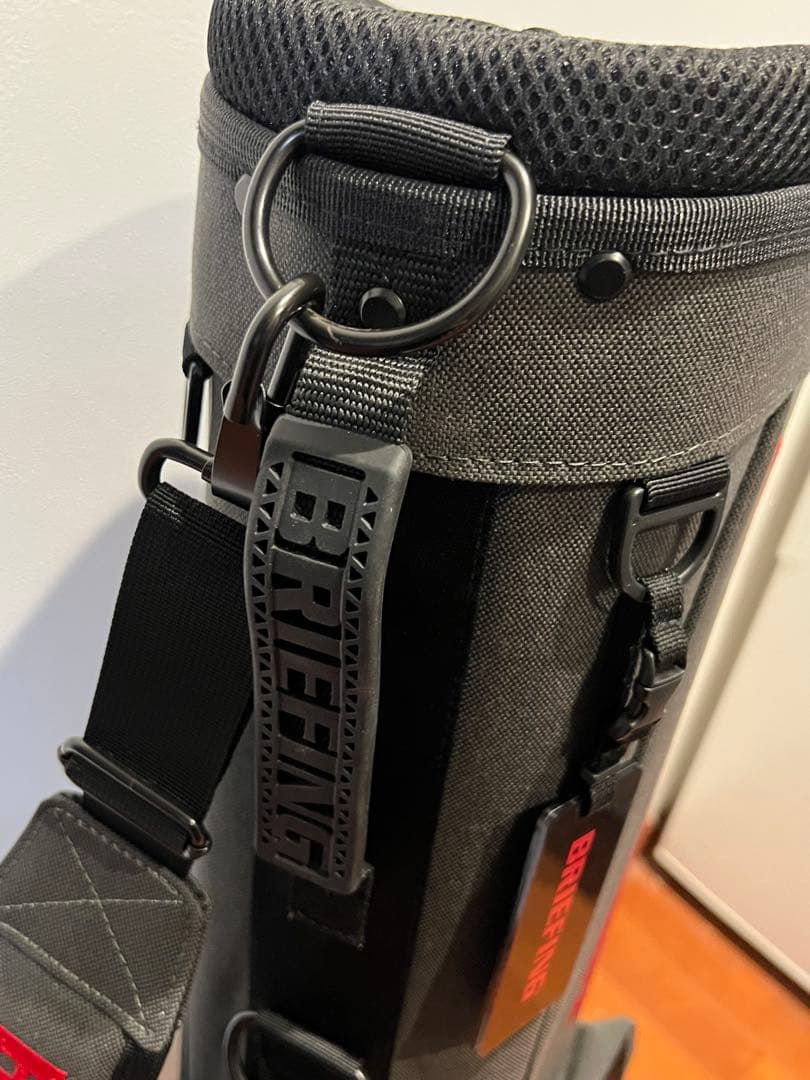 希少廃盤BRIEFING ブリーフィングゴルフ サンデーバッグ VORTEX