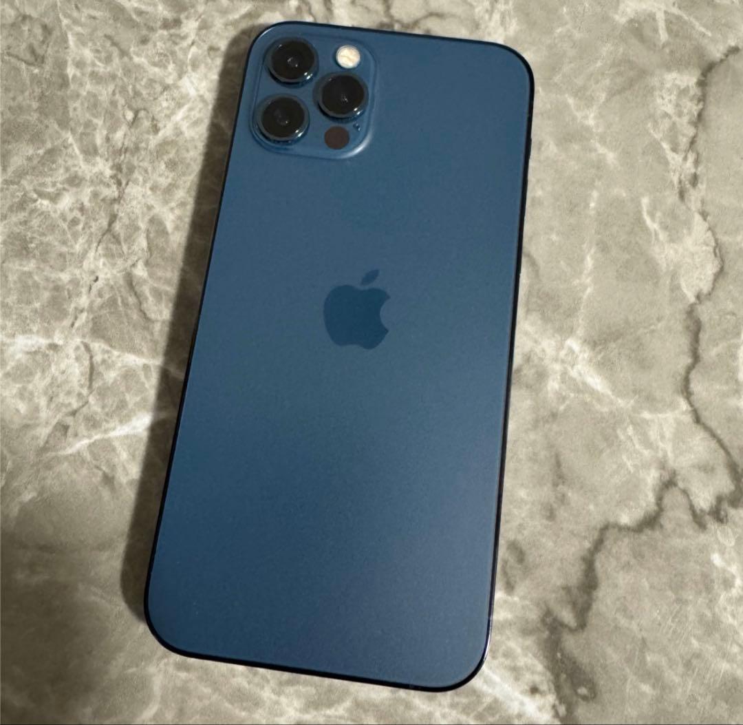 【美品iPhone 12 Pro パシフィックブルー 512GB SIMフリー