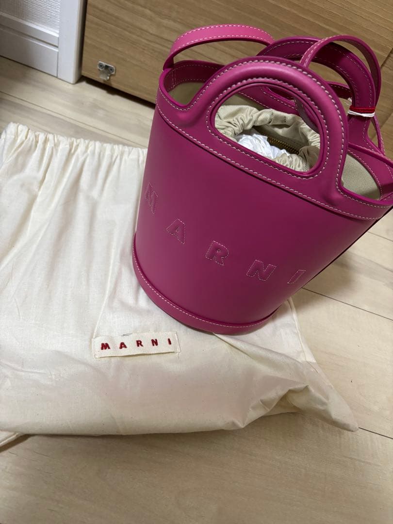 新品未使用　MARNI ミニ Tropicalia バッグ ピンク