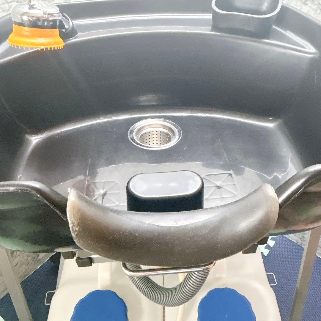 折りたたみシャンプー台 訪問理美容 移動式　タンク無し