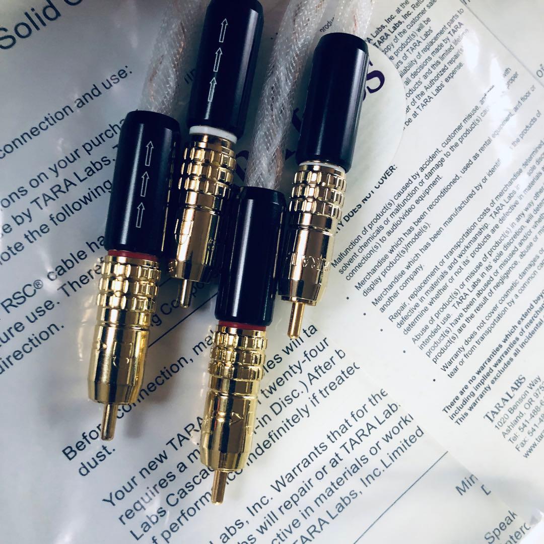【新品5】TARA LABS RCAケーブル pair