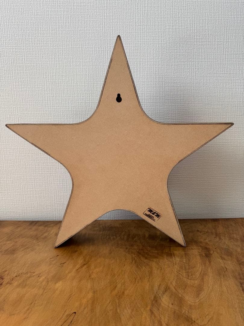 M&M CUSTOM PERFORMANCE 木製 星型 壁掛け