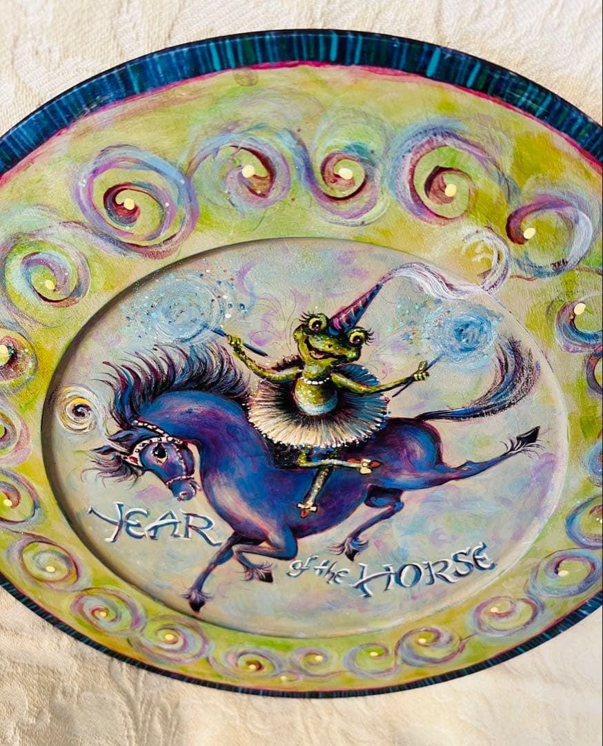 ボビータカシマ　 午年　イヤープレート　Year of the Horse