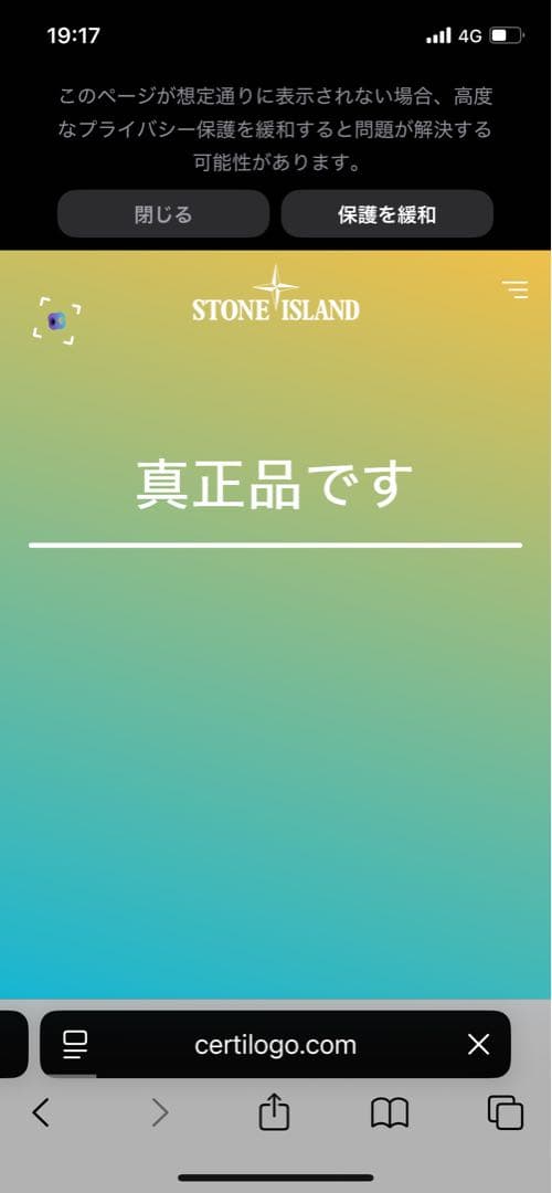 STONE  ストーンアイランド スウェット トレーナー グレー