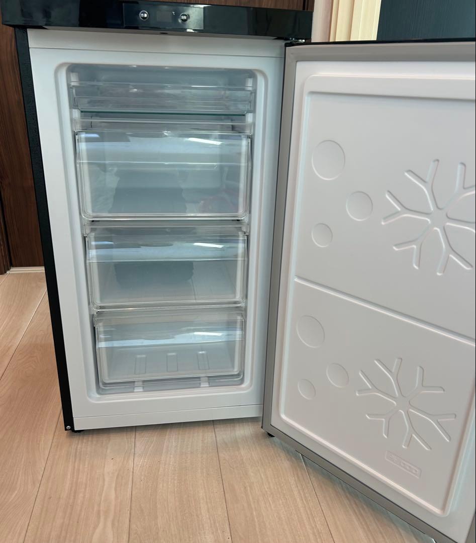 前開き ノンフロン 冷凍 64L 冷凍庫 MAXZEN