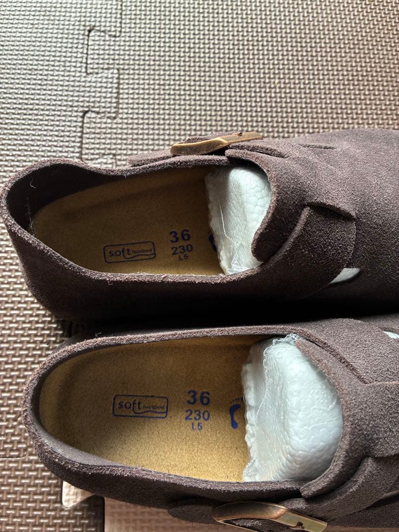 ビルケンシュトック　ダークブラウン　23センチ