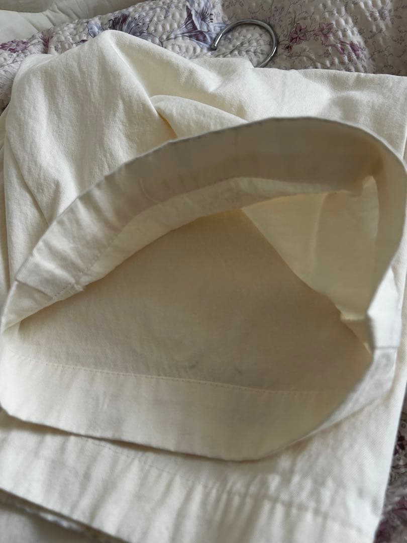 julynine チノパン　アッシュホワイト　ジュライナイン　Ｍサイズ